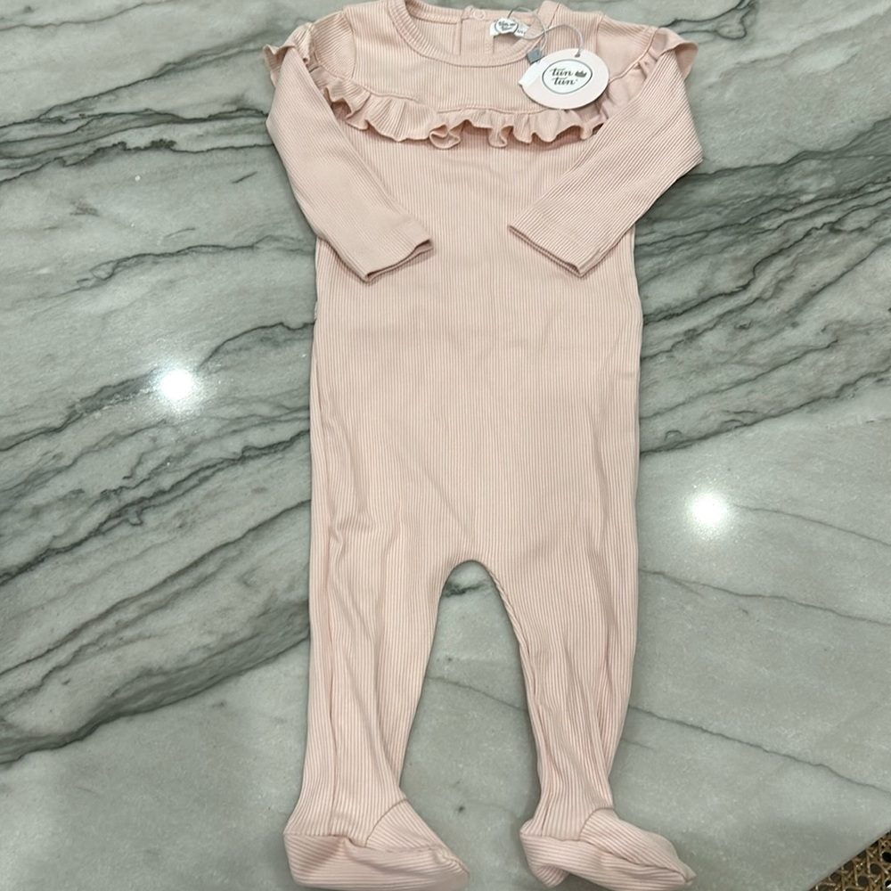 Tun Tun footed onesie